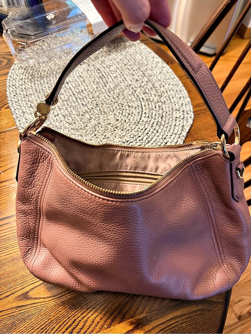 Michael Kors Hobo Shoulder Bag Pink